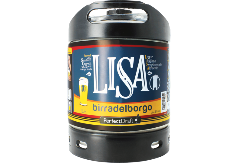 Fusti di birra - PerfectDraft Fusto 6L Birra Del Borgo LISA