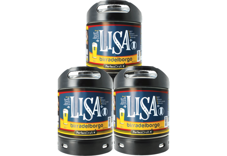 Fûts de bière - Pack 3 fûts 6L Lisa