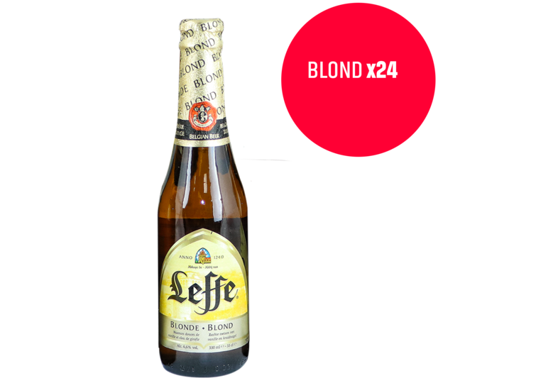 Glurenbijdeburen - Leffe Blonde 24 Pack