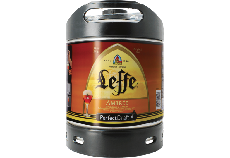 Fûts de bière - Fût 6L Leffe Ambrée