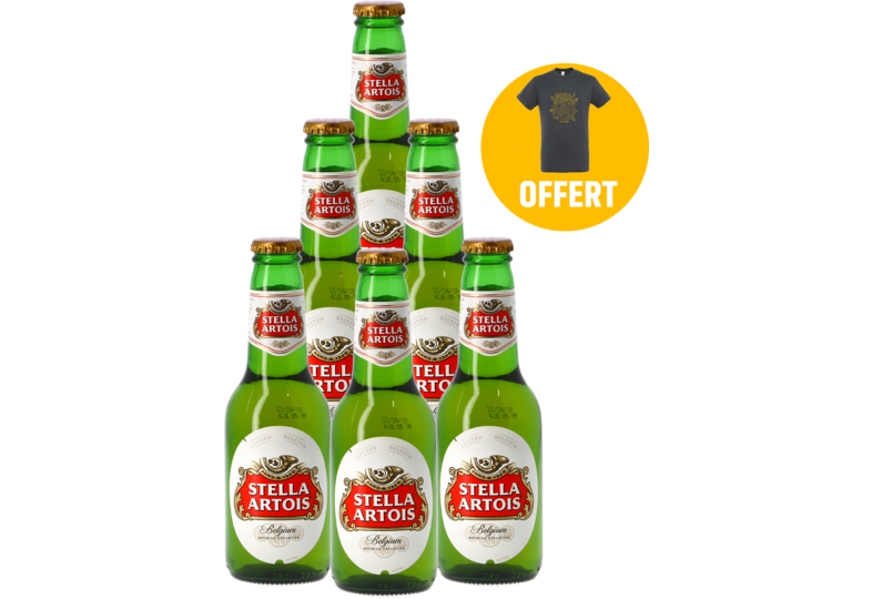 GIFTS - Pack 6 Stella Artois + 1 T-shirt