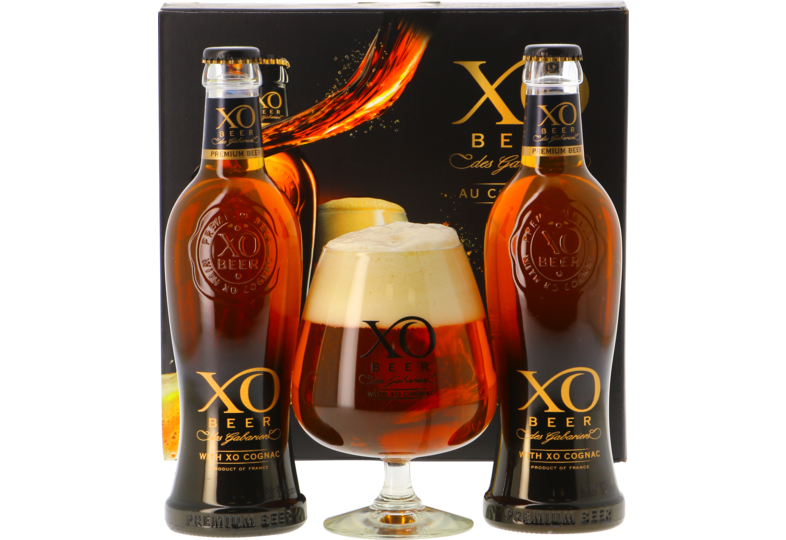 Accessoires et cadeaux - Coffret Xo Beer - 2 bières + 1 verre 33 cl