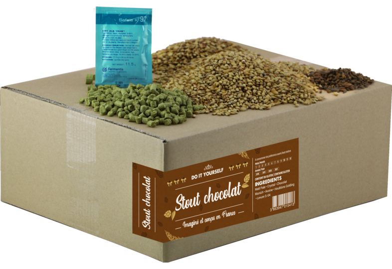 Kit à bière tout grain - Edition Limitée - Recette Beer Kit stout chocolat