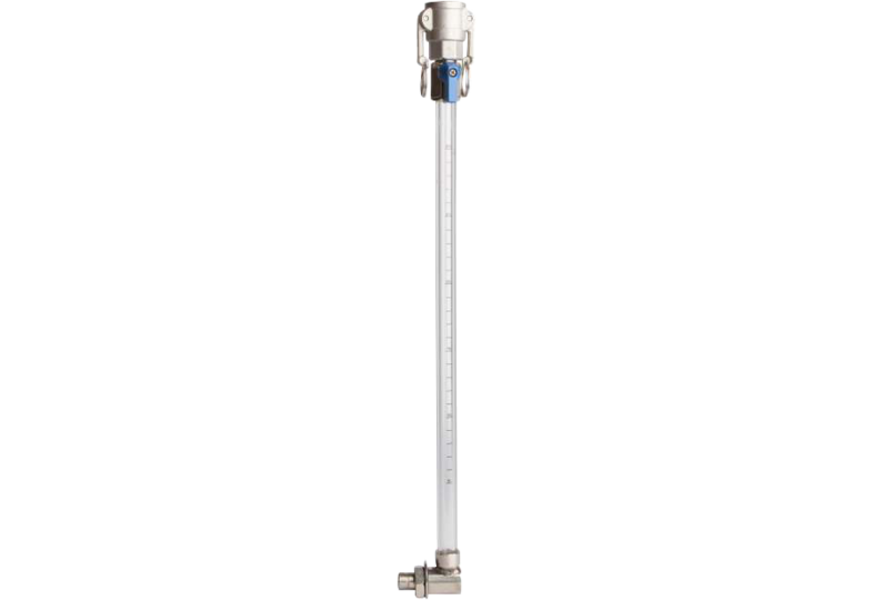 Accessoires du brasseur - Brew Monk Magnus 45 L tube de circulation transparent avec graduation en litres et vanne en inox