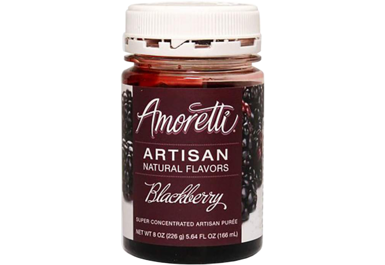 Tillsatser - Amoretti - Artisan Natural Flavors - Blackberry 226 g