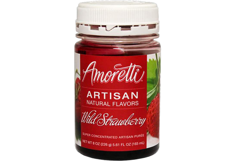 Additifs de brassage - Amoretti - Artisan Natural Flavors - Fraise des bois 226 g