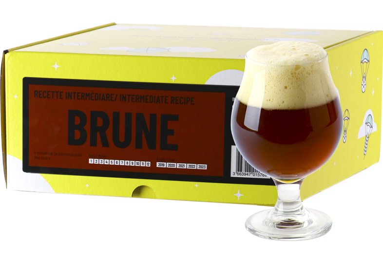 Kit ricette per tutti i grani - Recette Bière Brune - BeerKit Intermédiaire
