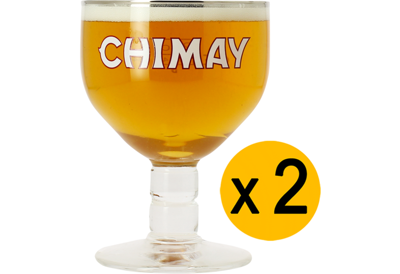 Verres à bière - Pack 2 Verres Chimay - 33 cl