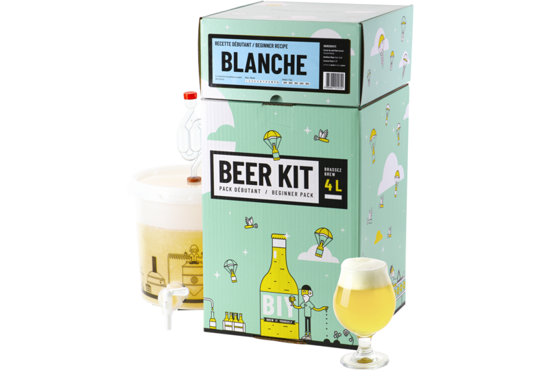 Kit à bière tout grain - Beer Kit Débutant Bière Blanche