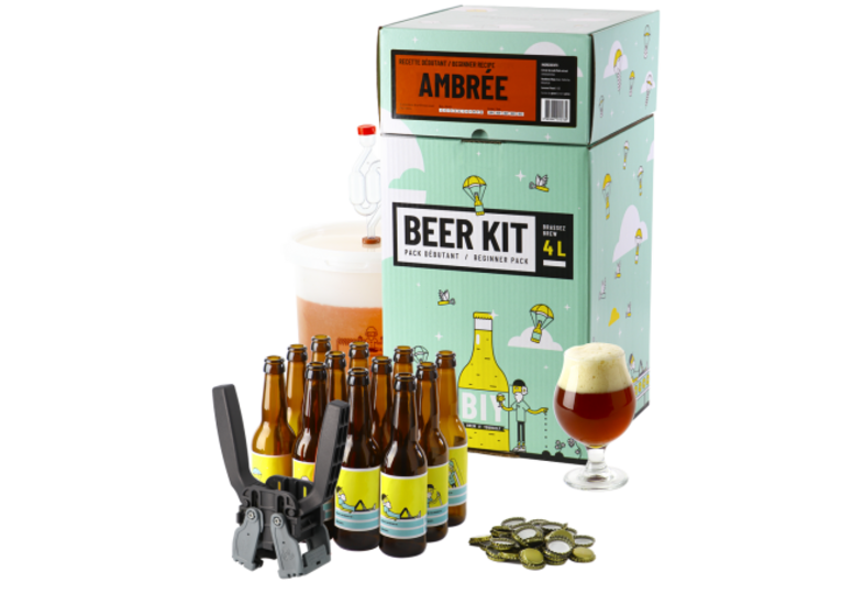 All-Grain Beer Kit - Beer Kit Débutant Complet Ambrée