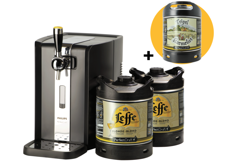 Tireuse à bière - Party Pack PerfectDraft Leffe + 1 fût Tripel Karmeliet