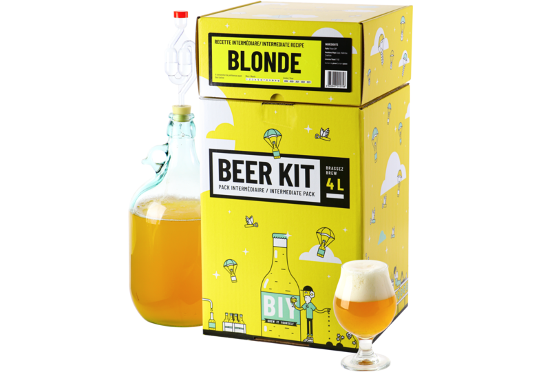 Kit à bière tout grain - Beer Kit Intermédiaire Bière Blonde