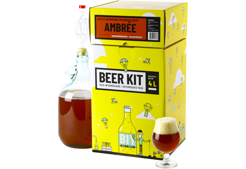 Kit à bière tout grain - Beer Kit Intermédiaire Bière Ambrée