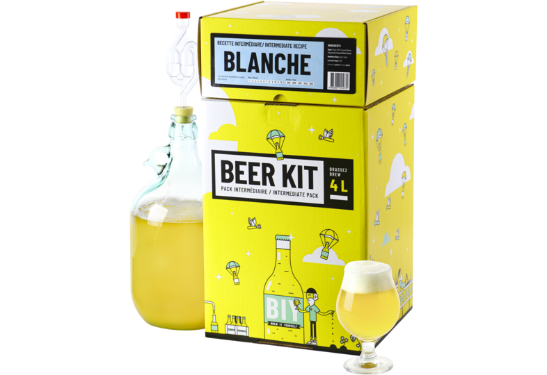 Kit à bière tout grain - Beer Kit Intermédiaire Bière Blanche