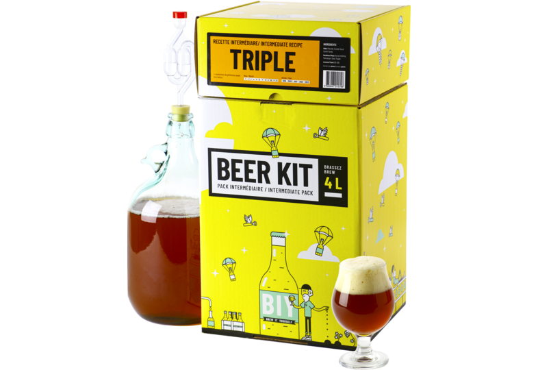 Kit à bière tout grain - Beer Kit Intermédiaire Bière Triple