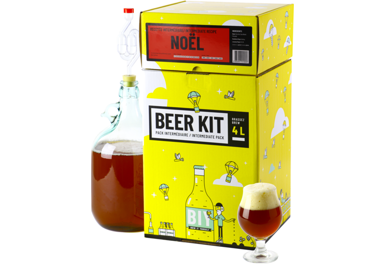 Kit à bière tout grain - Beer Kit Intermédiaire Bière de Noël