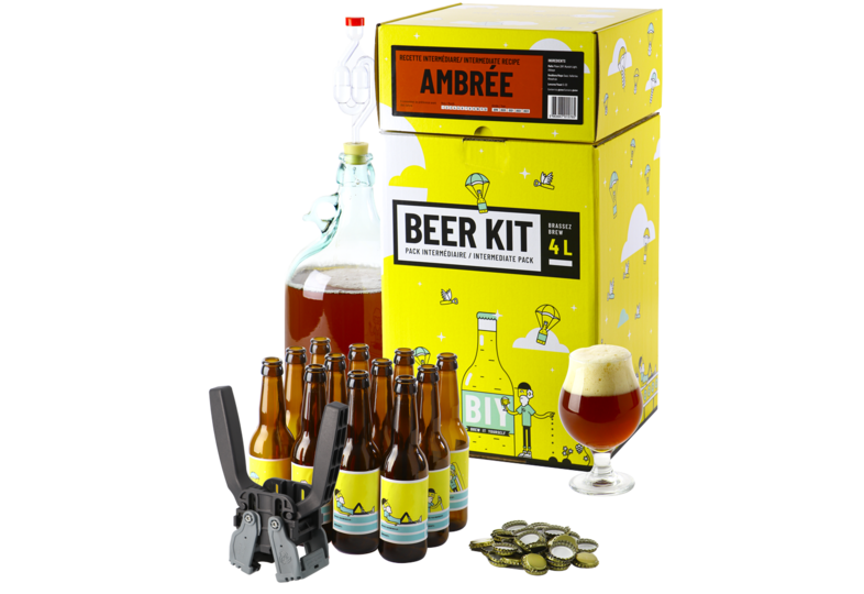 Moutpakket - Brouw Kit voor gevorderden: ik brouw en bottel een Amberbier