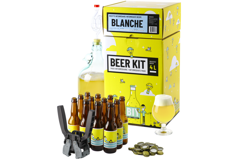 Kit ricette per tutti i grani - Beer Kit Intermédiaire, je brasse et j'embouteille une bière blanche