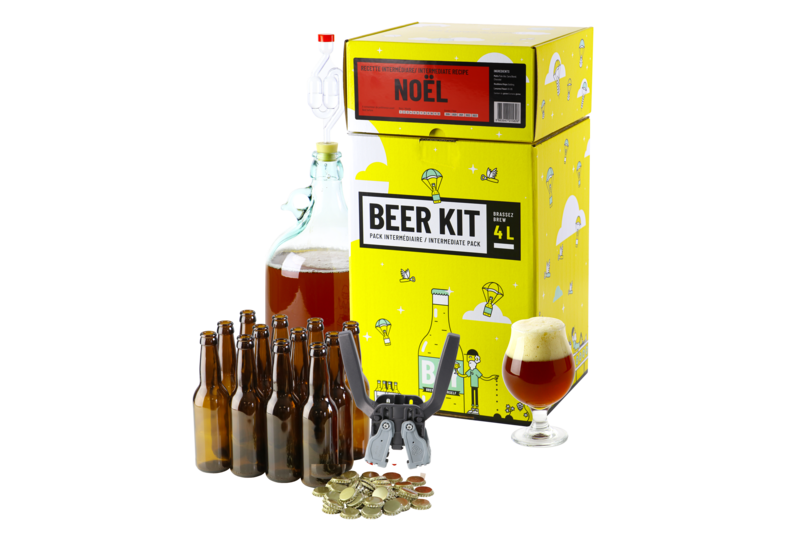 Kit à bière tout grain - Beer Kit Intermédiaire Complet Bière de Noël