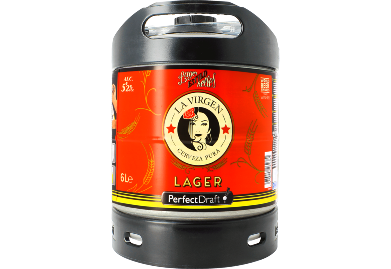 Fûts de bière - Fût 6L La Virgen Lager