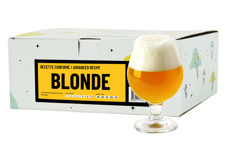 Kit ricette per tutti i grani - Recette Bière Blonde - Recharge pour Beer Kit Confirmé