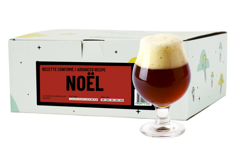 Kit de bière tout grain - Recette Bière Noël - Recharge pour Beer Kit Confirmé