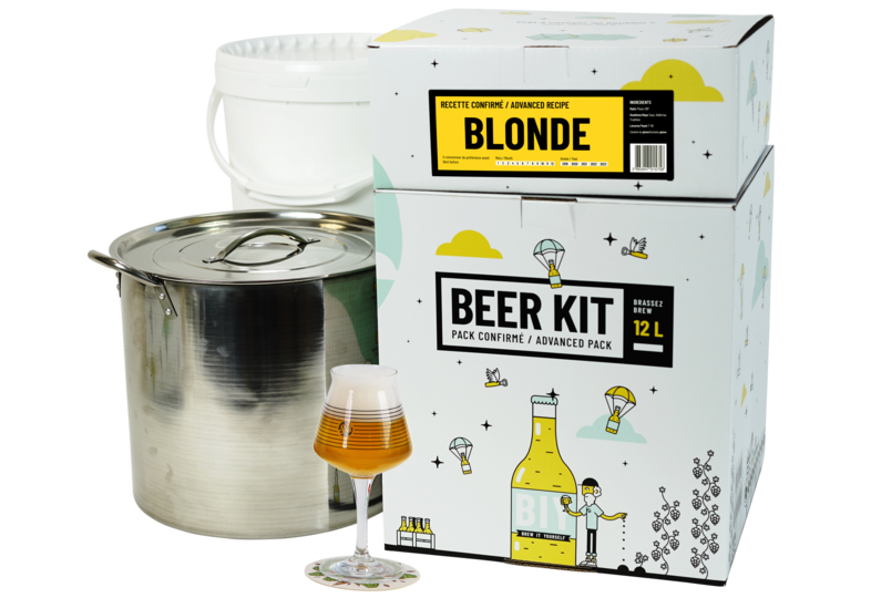 Kit de bière tout grain - Beer Kit Confirmé, je brasse une bière blonde