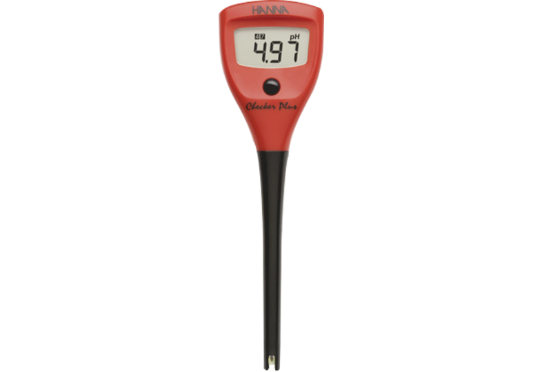 Accessoires du brasseur - Testeur de pH avec électrode remplaçable Checker Plus - HI98100