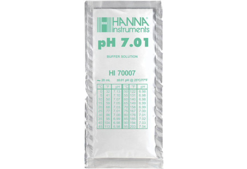 Accessoires du brasseur - Solution tampon pH 7,01 - sachet de 20 mL