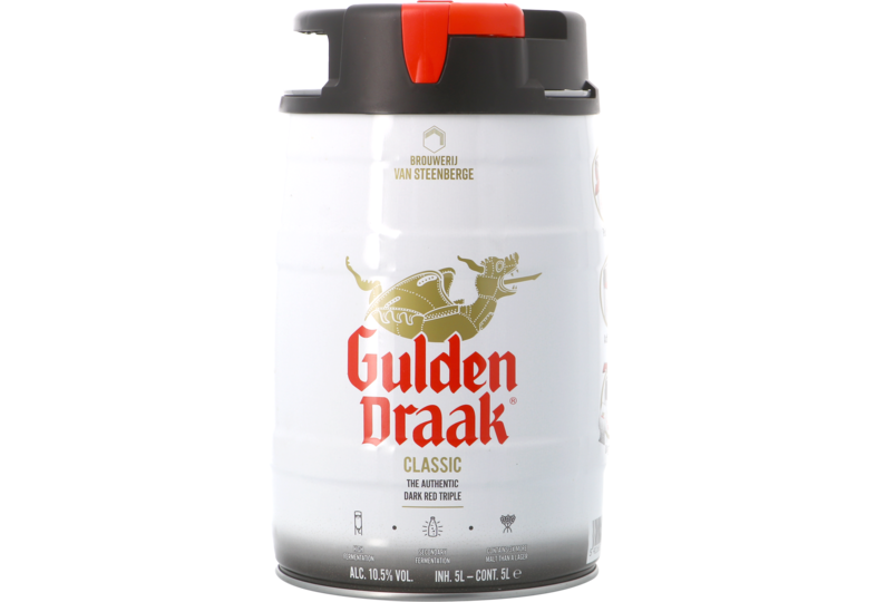 Fûts de bière - Fût 5L Gulden Draak Fontaine SPI