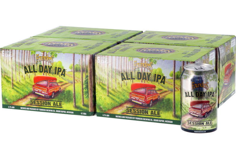 Bottiglie - Big Pack Founders All Day IPA x24 lattine