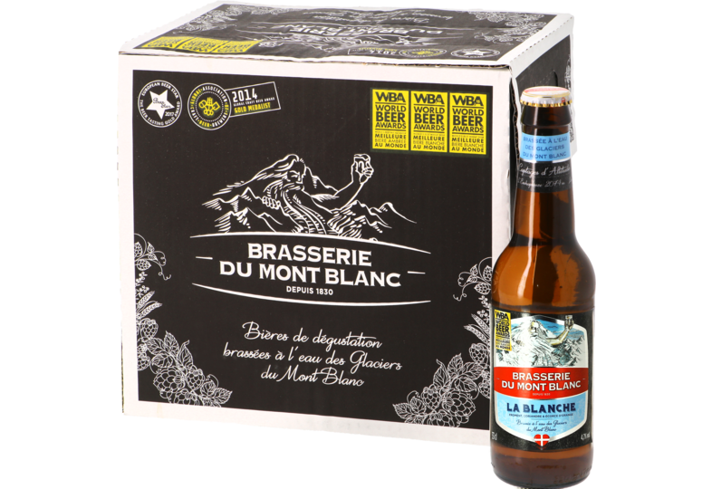 Bouteilles - Big Pack Blanche du Mont Blanc - 12 bières