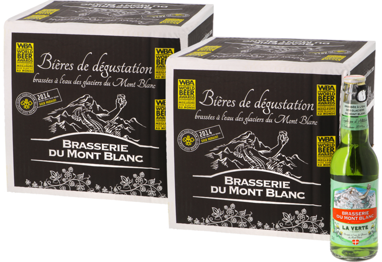 Bouteilles - Big Pack Verte du Mont Blanc - 24 bières