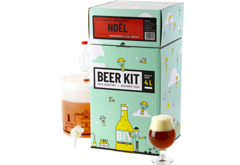 Kit à bière tout grain - Beer Kit Débutant Bière de Noël