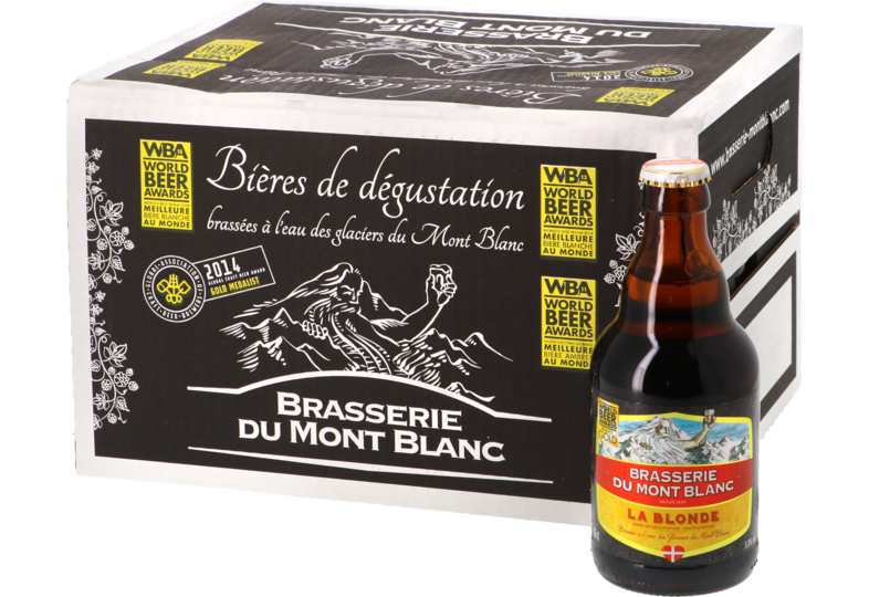 Bouteilles - Big Pack Blonde du Mont Blanc - 12 bières