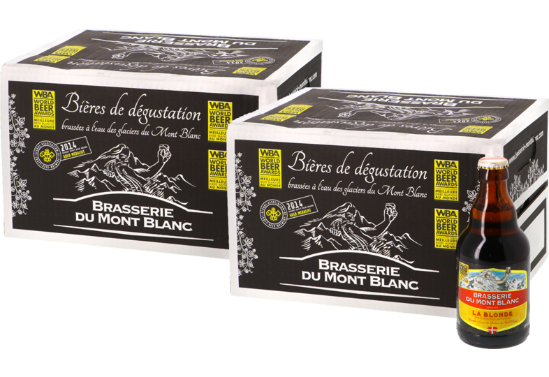 Bouteilles - Big Pack Blonde du Mont Blanc - 24 bières