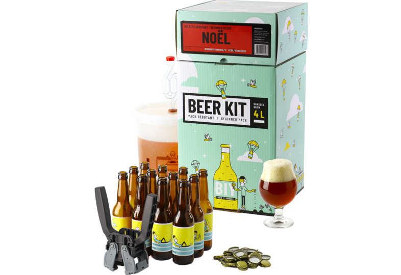 Kit à bière tout grain - Beer Kit Débutant Complet Bière de Noël