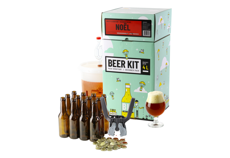 Kit à bière tout grain - Beer Kit Débutant Complet Bière de Noël