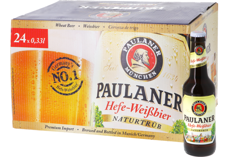 Bouteilles - Big Pack Paulaner Hefe-Weissbier - 24 bières