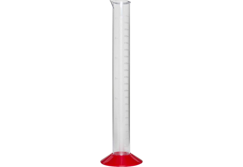 Outils de mesure - eprouvette graduée en plastique - 210 mL