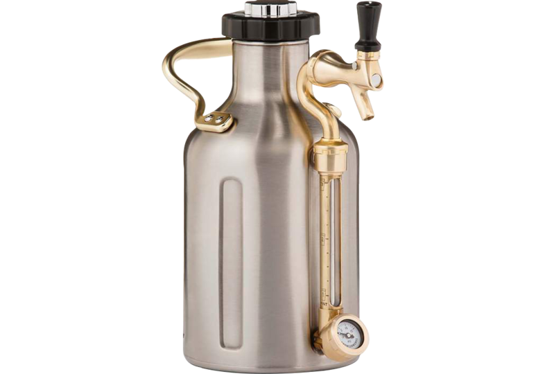 Accessoires du brasseur - ukeg growlerwerks 1,9 L - Tireuse portative en acier inoxydable (64 onces)
