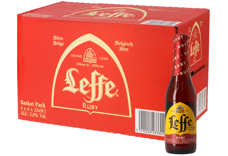 Bouteilles - Big Pack Leffe Ruby - 24 bières