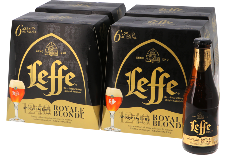Botellas - Big Pack Leffe Royale Blonde - 24 bières
