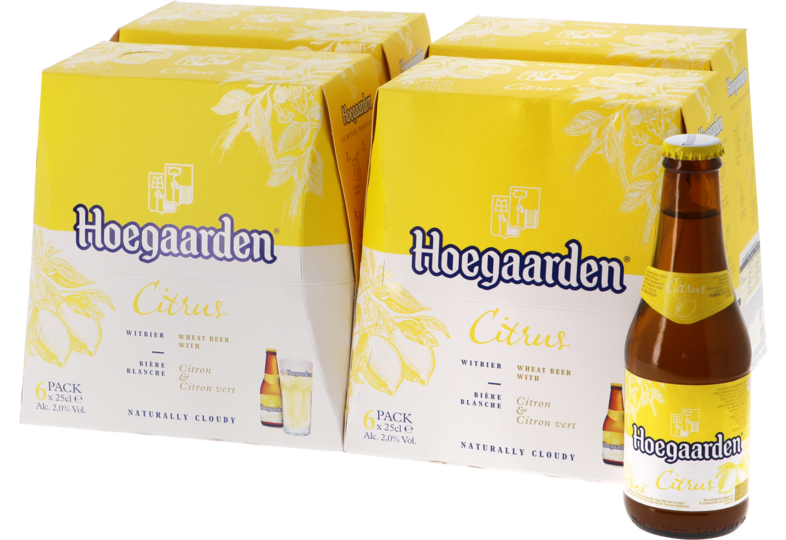Flessen - Big Pack Hoegaarden Radler Lemon and Lime - 24 bières
