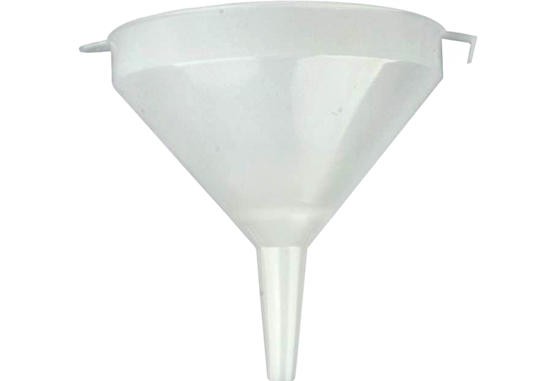 Accessoires du brasseur - Entonnoir en plastique -15 cm avec tamis
