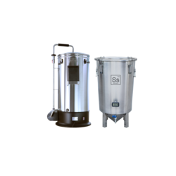 Cuves de brassage - Pack Duo Brassage & Fermentation - Grainfather Connect + Brew Bucket BME 7 Gal. Ss Brewtech