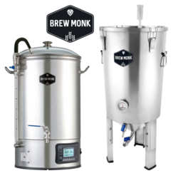 Cuves de brassage - Pack Duo Brew Monk - Cuve de brassage 30 L + Cuve de fermentation 30 L