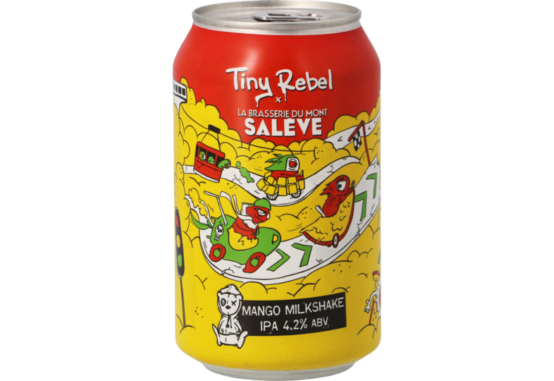 Bouteilles - Tiny Rebel / Mont Saleve Mango Milkshake
