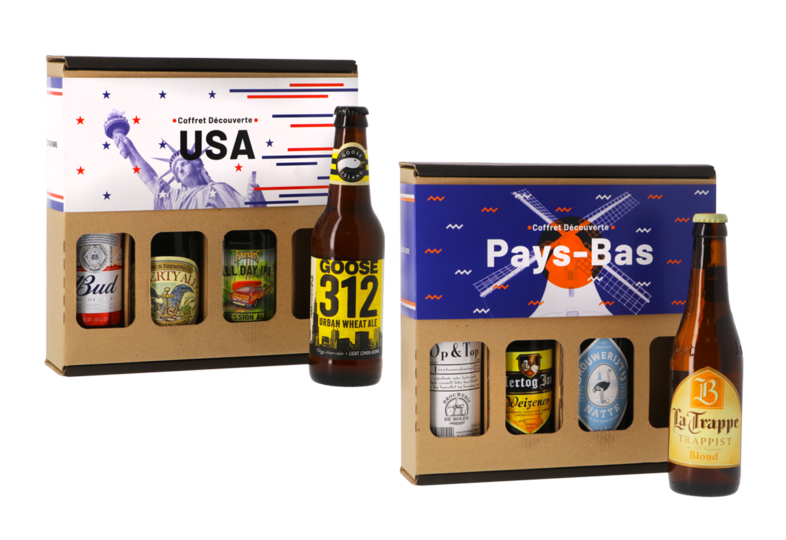 assortiments - Offre Coffret Découverte Etats-Unis + Pays-Bas