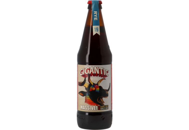 Bouteilles - Gigantic Massive! Barleywine Rye Barrel Aged 2019